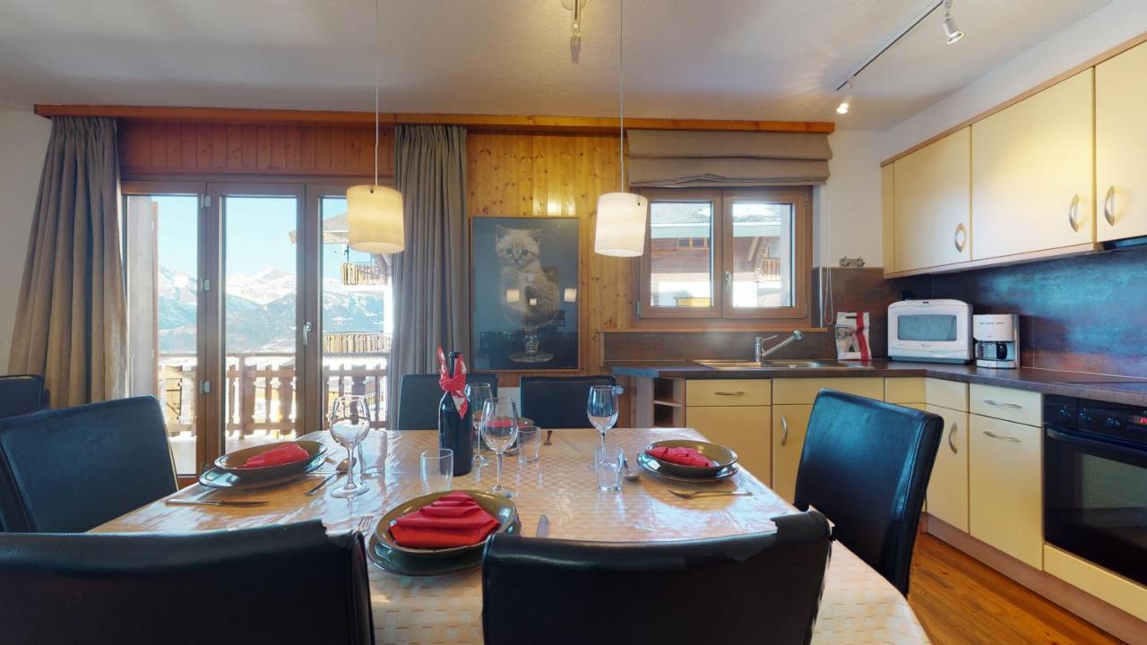 Greppons COSY&MOUNTAIN apartments by Alpvision Résidences Veysonnaz Extérieur photo